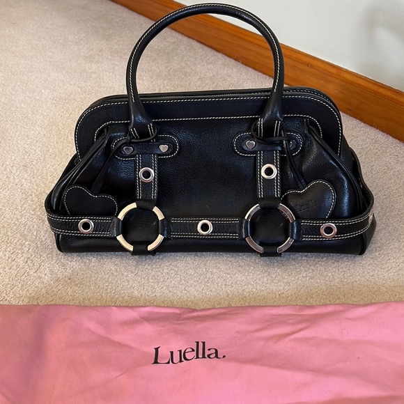 Luella Handbags - Luella Bartley black leather bag